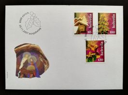 Schweiz FDC Sondermarken Weihnachtsbräuche, 2007