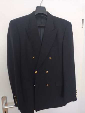 Blazer navy croisé classique intemporel