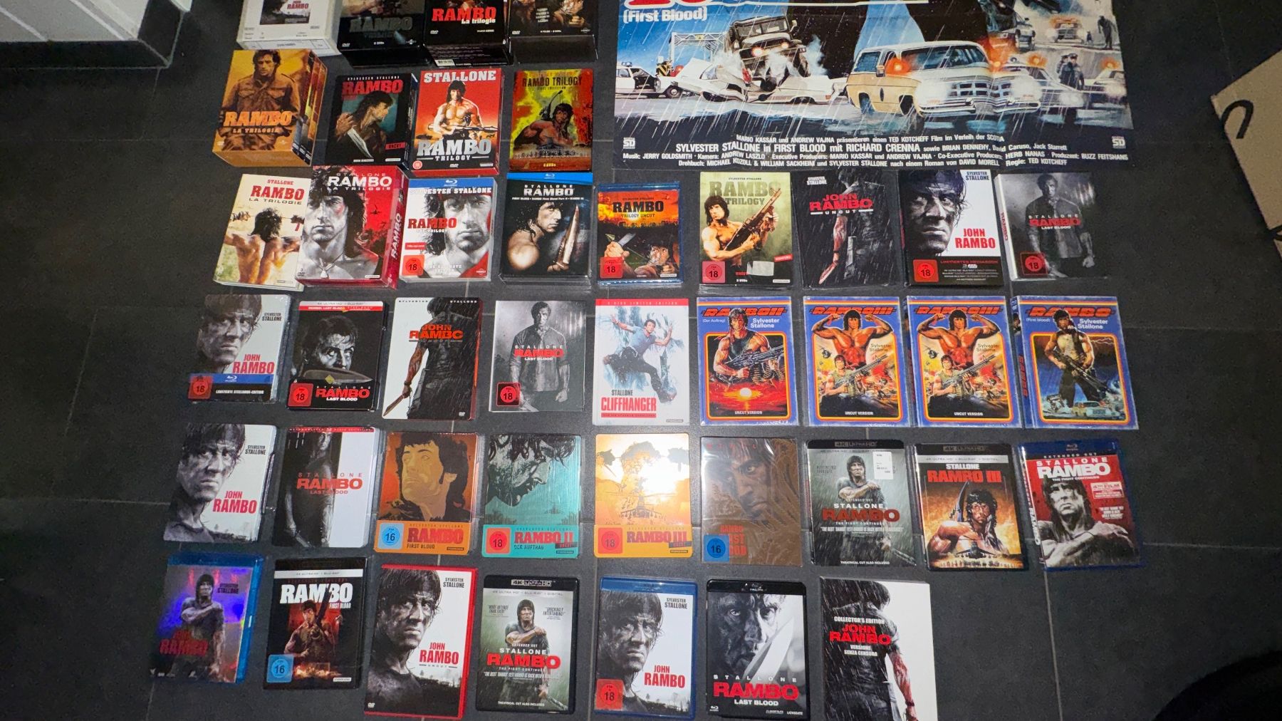 Tutti i DVDs: Rambo Filme Sammlung. – Usato da Burgdorf venduto da Catbagger64 2