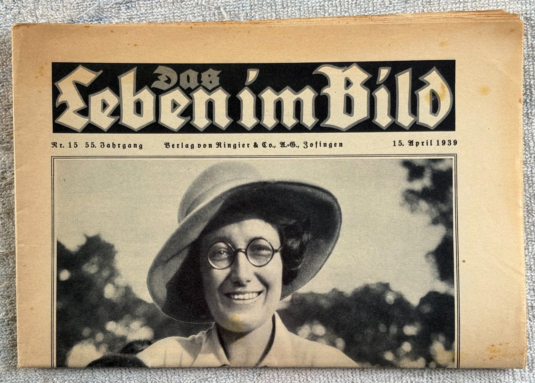Zeitschriften & Magazine: DAS LEBEN IM BILD 15. APRIL 1939 – Gebraucht aus Ostermundigen von wini63 3
