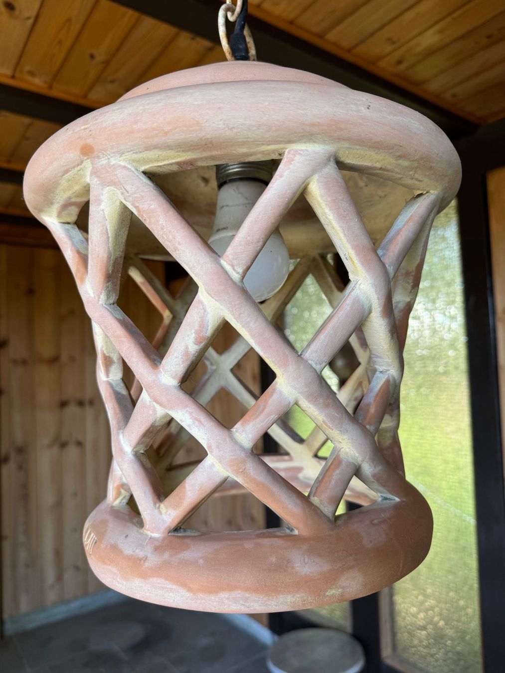 Lampadari & plafoniere: Gartenhängelampe aus Ton – Usato da Oberrohrdorf venduto da ker_5h67 2