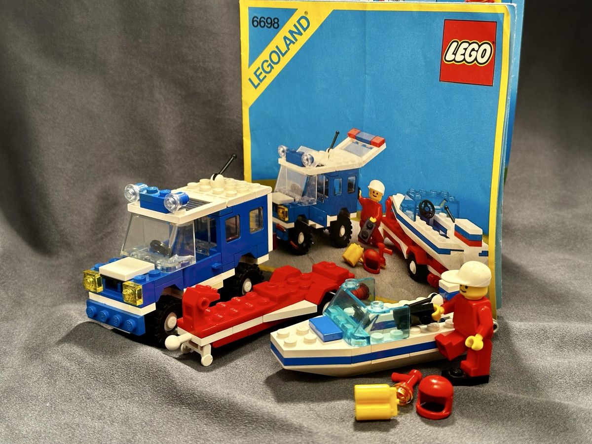 Lego Giocattoli: Lego 6698 RV with speedboat – Usato da Bellinzona venduto da Alby_C. 3