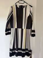 Elegantes Kleid Gr. 38  wie neu, modernes Muster