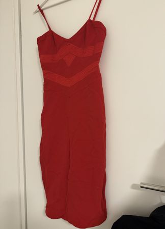 Emporio Armani red dress