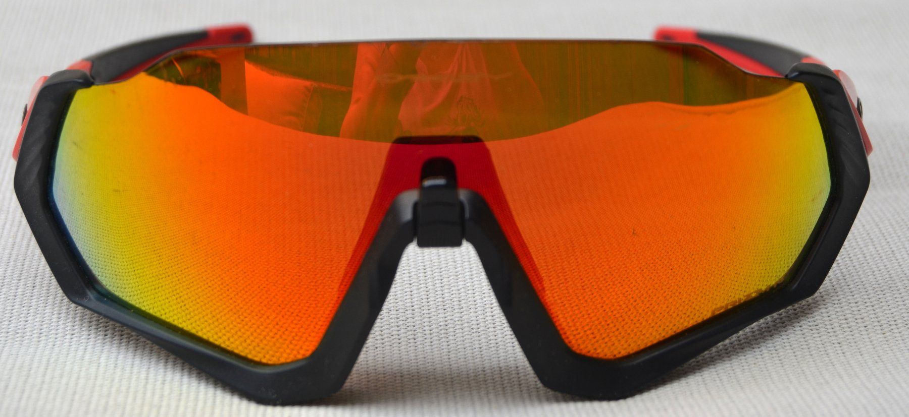 Oakley Occhiali & Lenti: Oakley Flight Jacket Sonnenbrille /  lunettes de soleil – Usato da Collonges venduto da arashee 2