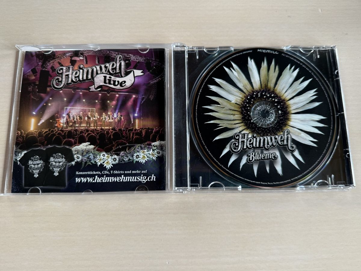 CDs: Heimweh Blueme CD  – Gebraucht aus Oberried Brienz von Chyara 2