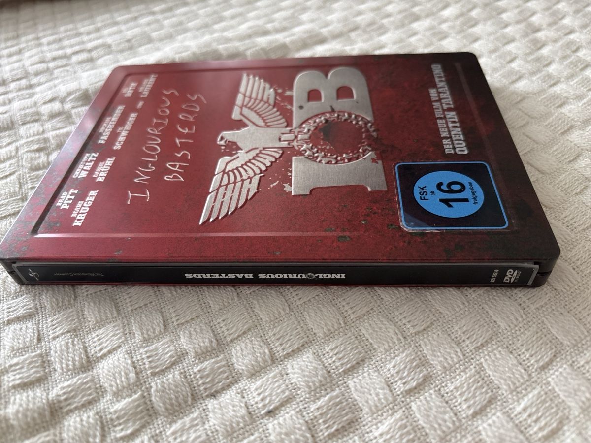 Alle DVDs: Inglorious basterds steelbook DVD – Gebraucht aus Oberentfelden von Rabaelikus 2
