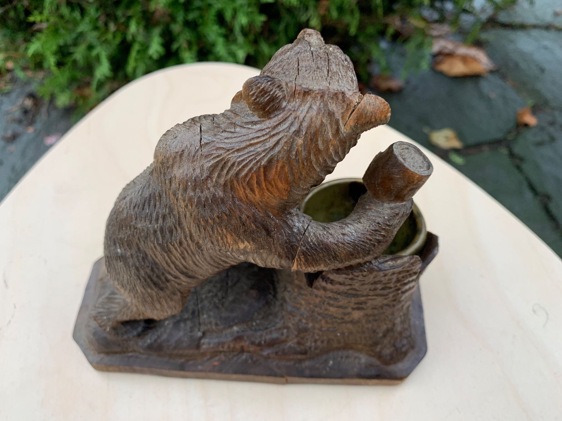Figuren: seltener antiker Brienzer Bär von 1917 – Gebraucht aus Feldbach von Olive1 2
