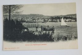 Ansichtskarte Zürich vom Mythenquai gesehen Zustand gut