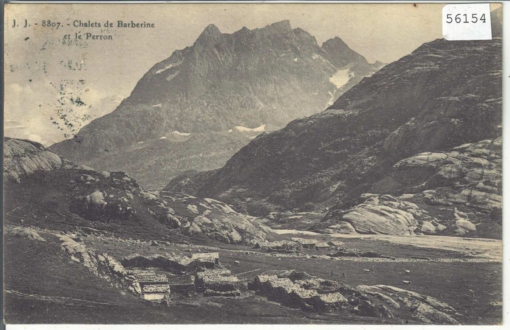 Cartoline postali: Chalets de Barberine et le Perron – Usato da Ettingen venduto da Kartenplanet
