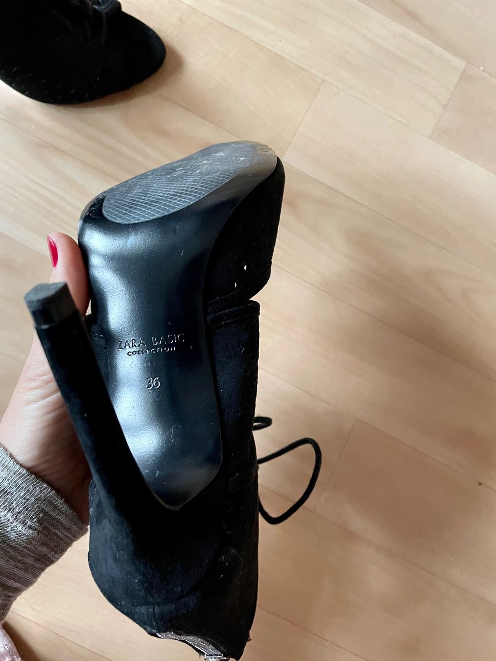Zara Damenschuhe: ZARA Open Toe High Heel Stiefel / Stiefelette 36 – Gebraucht aus Zürich von Angela_Fashion_Lover 5