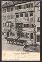 #Stein a. Rhein , Hotel Sonne , Kutsche , gel. 1905