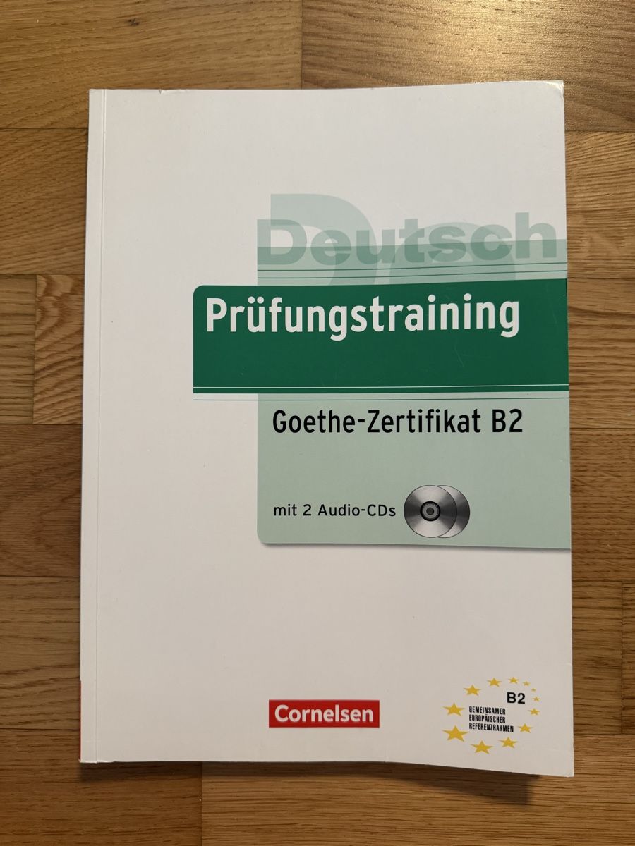 Livres: Deutsch Prüfungstraining Goethe-Zertifikat B2 mit 2 CDs – Neuf (Voir description) à Schlieren par sch_7wfd