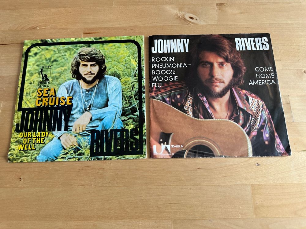 JOHNNY RIVERS tolle Singles Country Rock n Roll Kult Top (Gebraucht) in ...