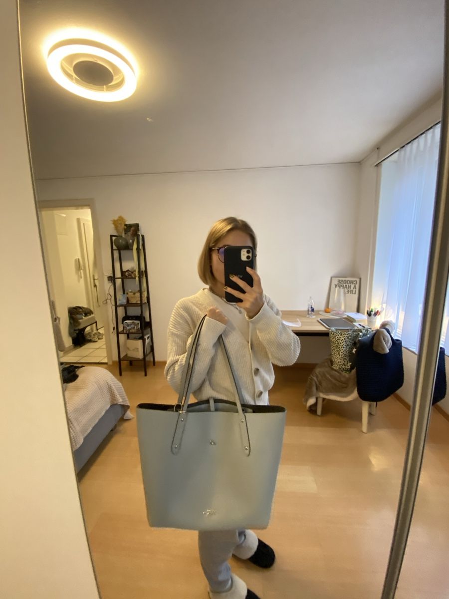 Coach Borse da donna: Elegante Coach Tasche Hellblau – Usato da Zürich venduto da yae56 4