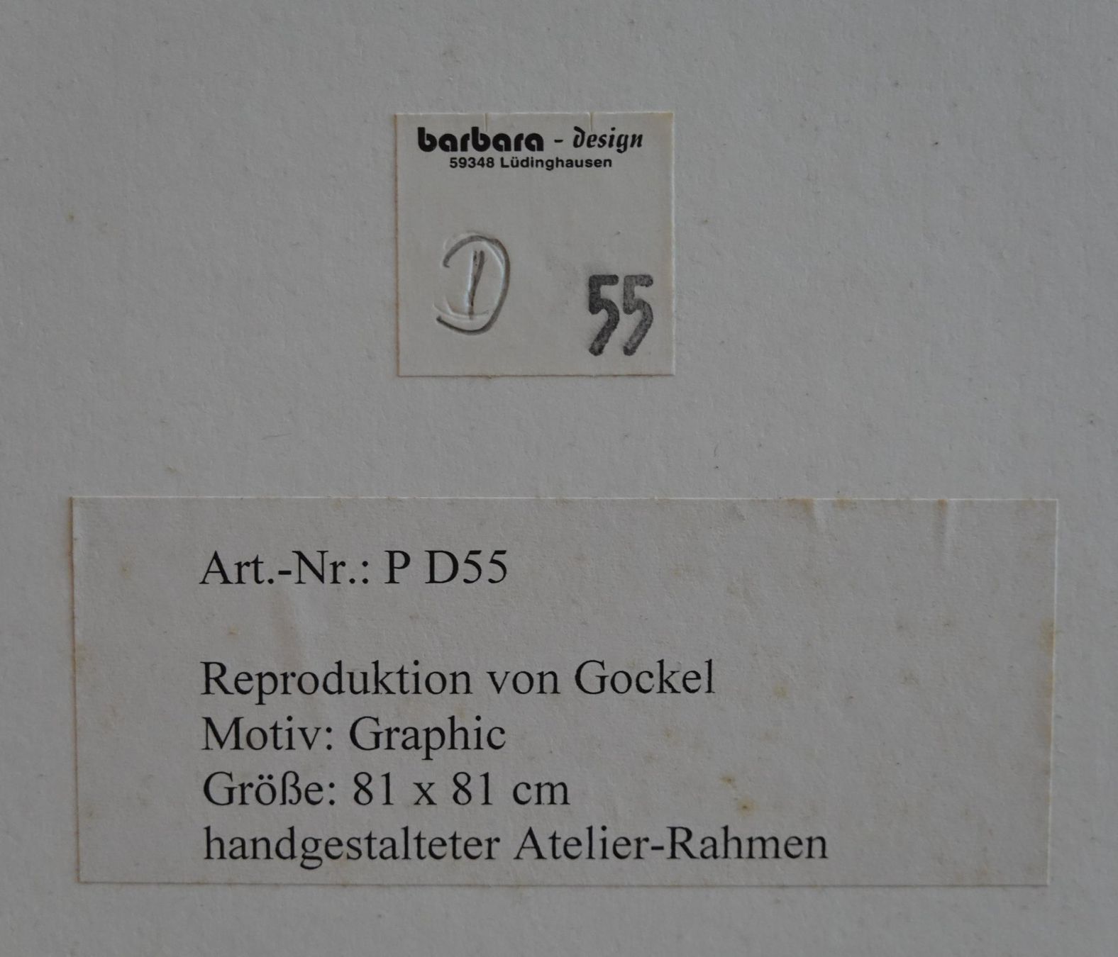 Grafica & Litografie: Alfred Gockel "Graphic" – Usato da Rheinfelden venduto da bigi0956 1