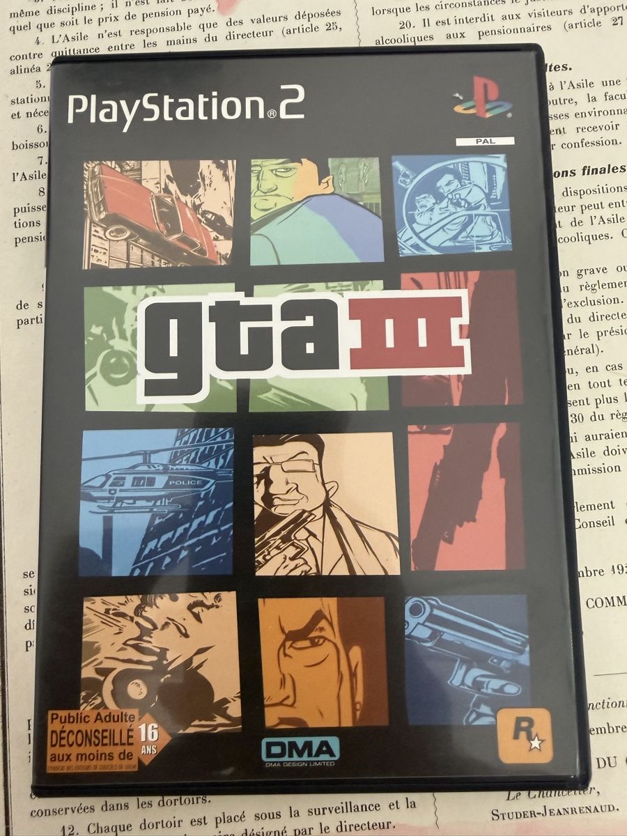 Giochi: Grand Theft Auto III PlayStation 2,  – Usato da Fontainemelon venduto da Artgenter