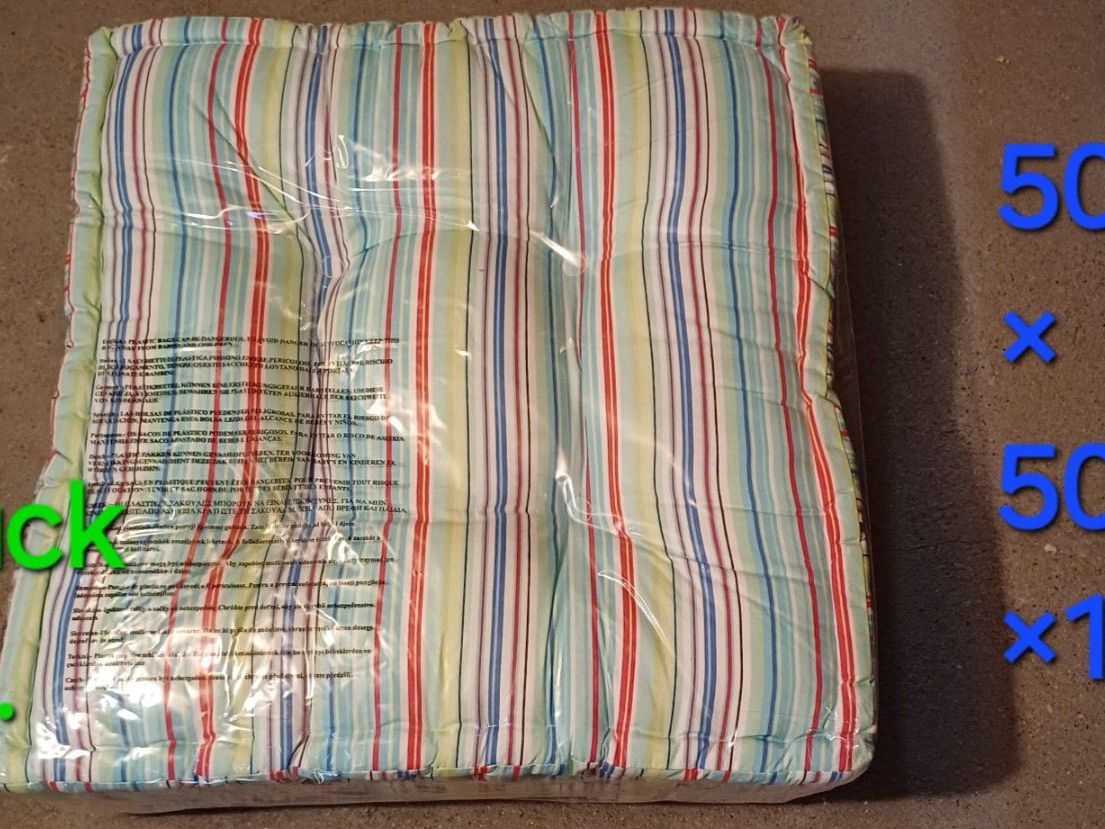 Cuscini: Coussin Longe palettes/set à 2 Pce.oder Perfekt zum Sitzen! – Nuovo e nell'imballaggio originale da Payerne venduto da jea_m6nb 1