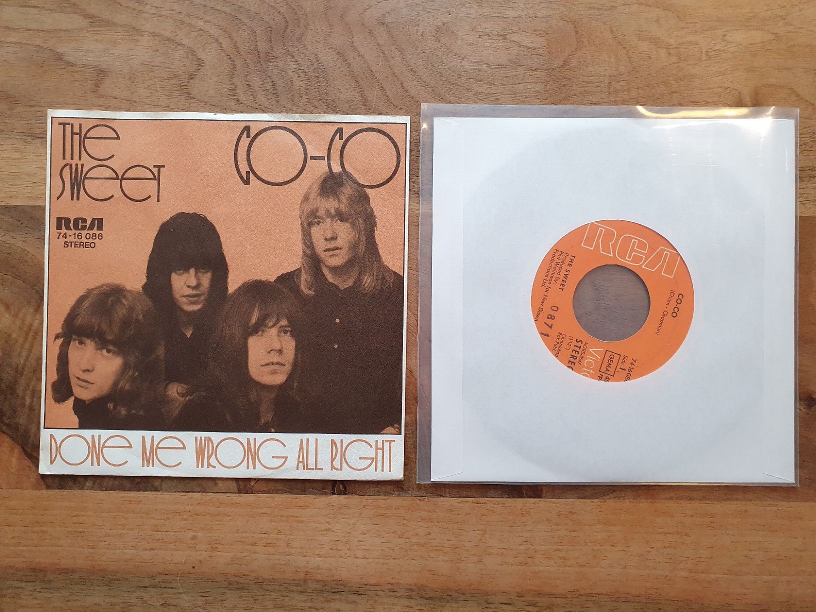 Dischi in vinile: The Sweet - Co-Co Vinyl Single 7" – Usato da Sirnach venduto da dimitri1963 1
