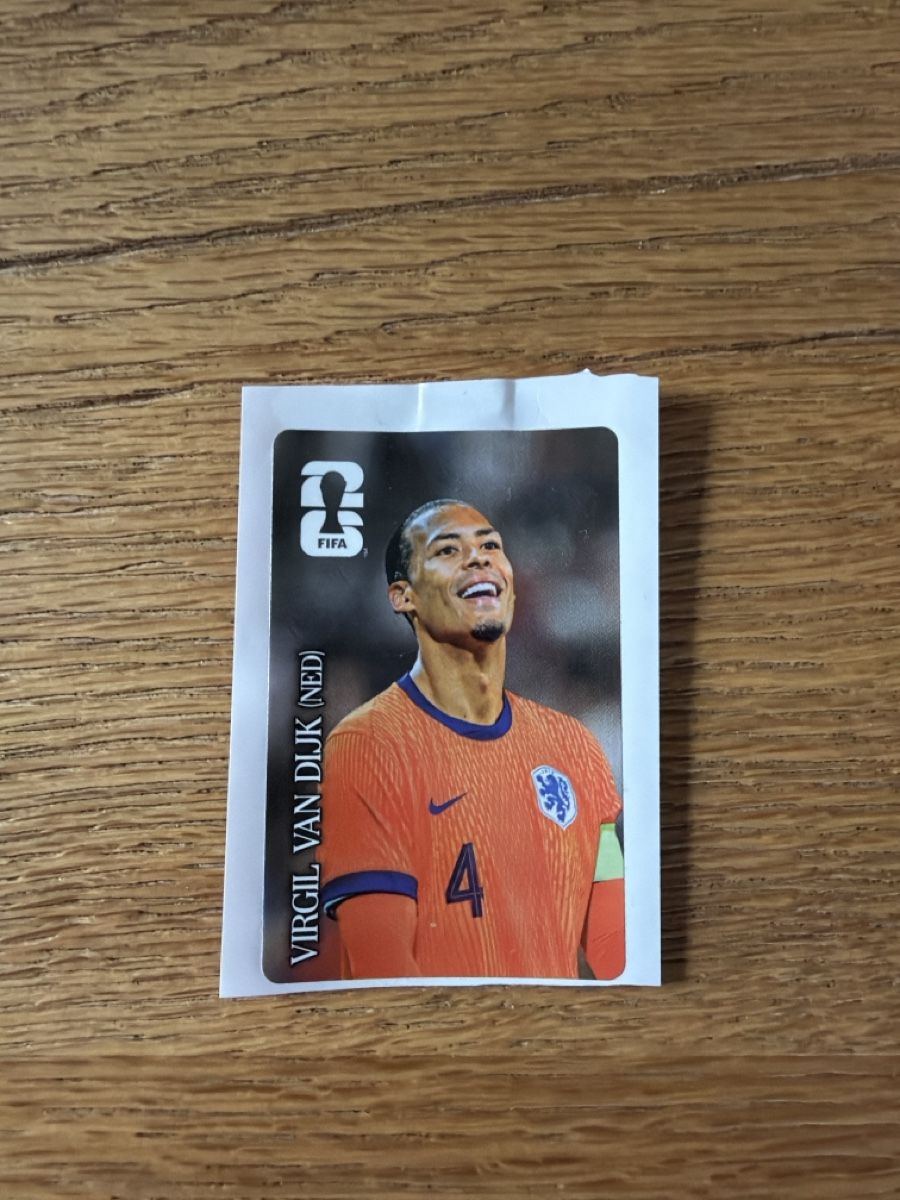 Coca-Cola Sammelbilder & Trading cards: Coca Cola Panini - Virgil van Dijk NED – Neu (gemäss Beschreibung) aus Brugg AG von starmaus