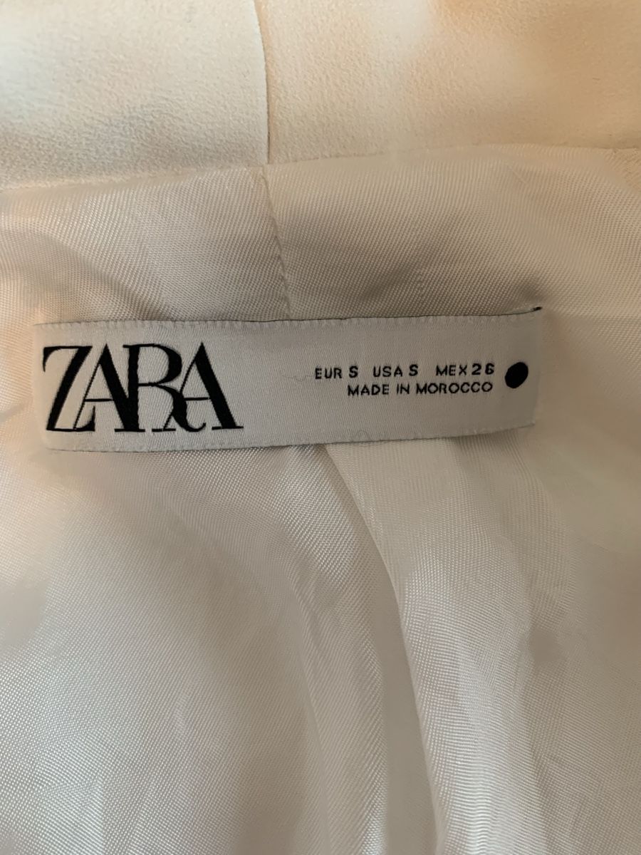Zara Anzüge & Kostüme: Zara Blazer weiss mit Gürtel – Gebraucht aus St. Gallen von delideja01 6