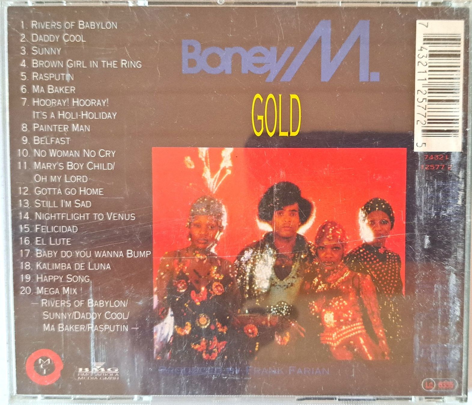 CDs: Bonny M. Gold - 20 Super Hits – D'occasion à Tenniken par mik_6mxg 1