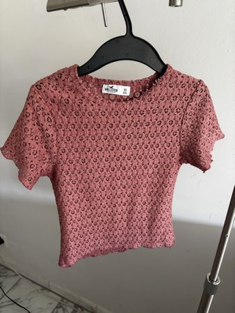 Hollister Oberteil altrosa 