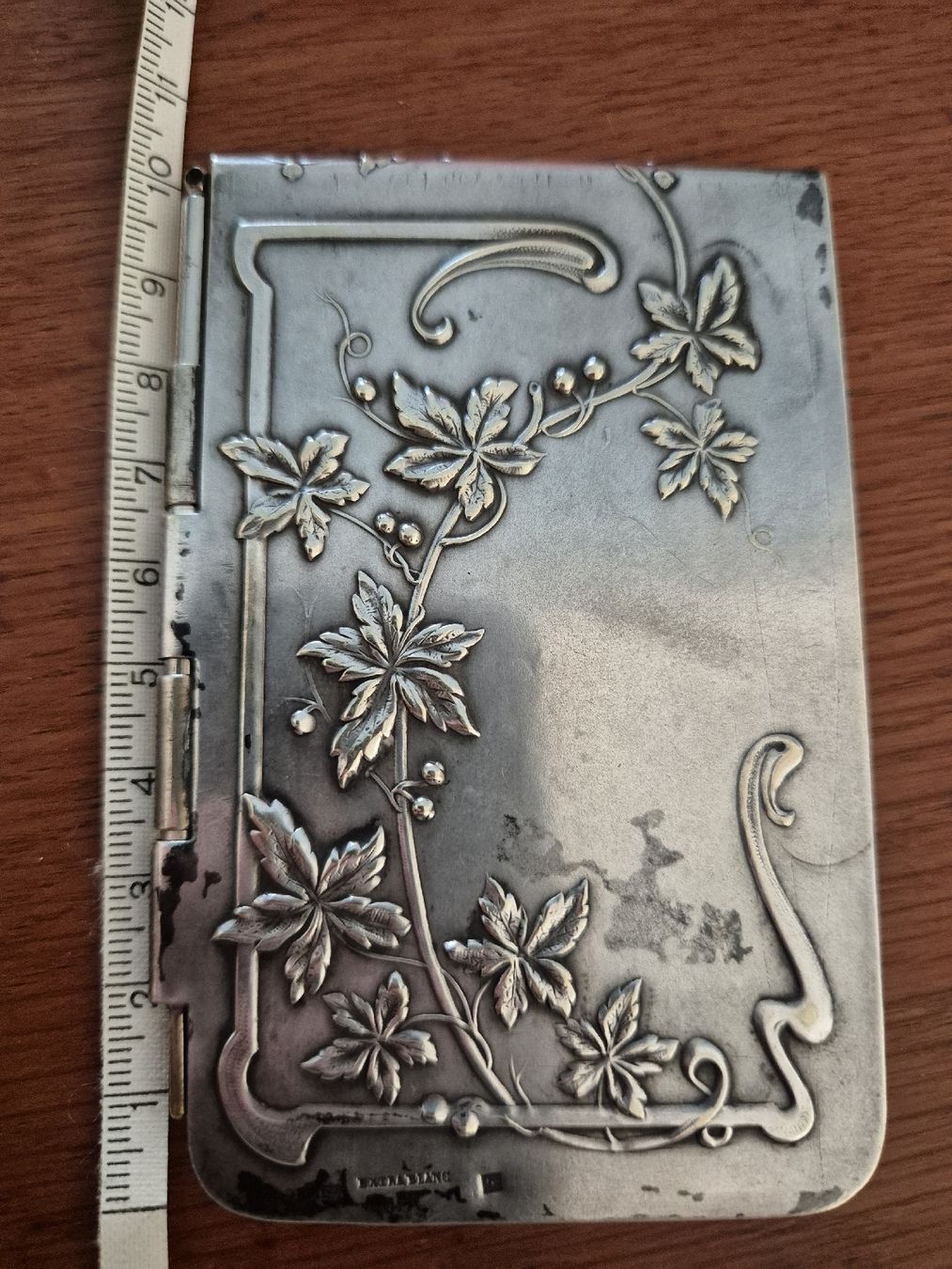 Libri: Antikes Notizbuch mit Silber Einband Jugendstil Emile Dropsy – Usato da Russikon venduto da eunicetungol
