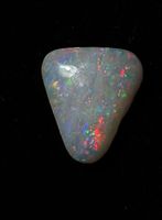 Australischer Crystal-Opal Coober Pedy, Grösse 12x10 mm! Top