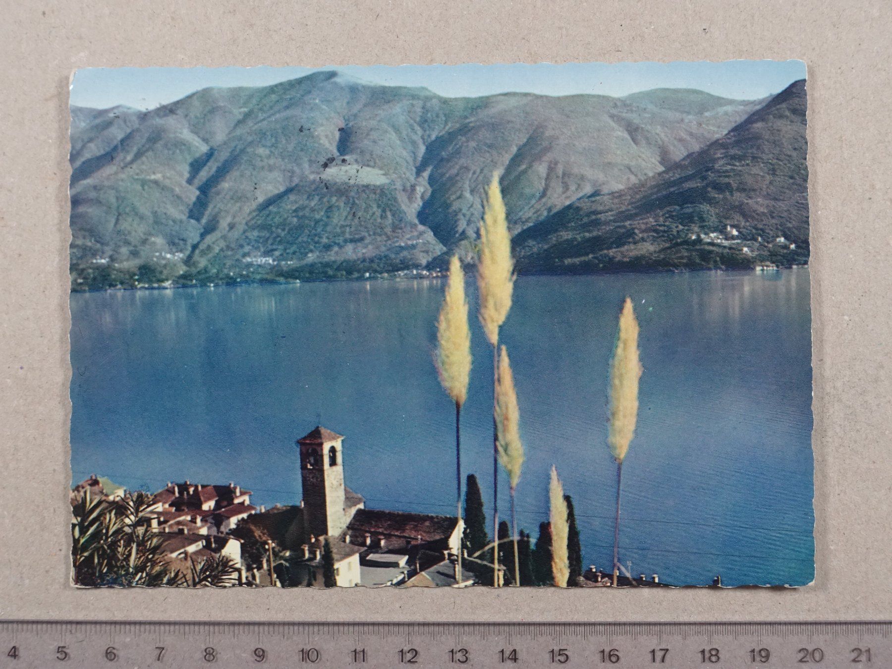Ansichtskarten: Brissago, 1969 – Gebraucht aus Lenzburg von fh1