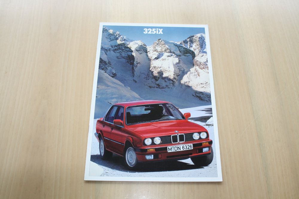 BMW 325iX Prospekt 1987 | Kaufen auf Ricardo