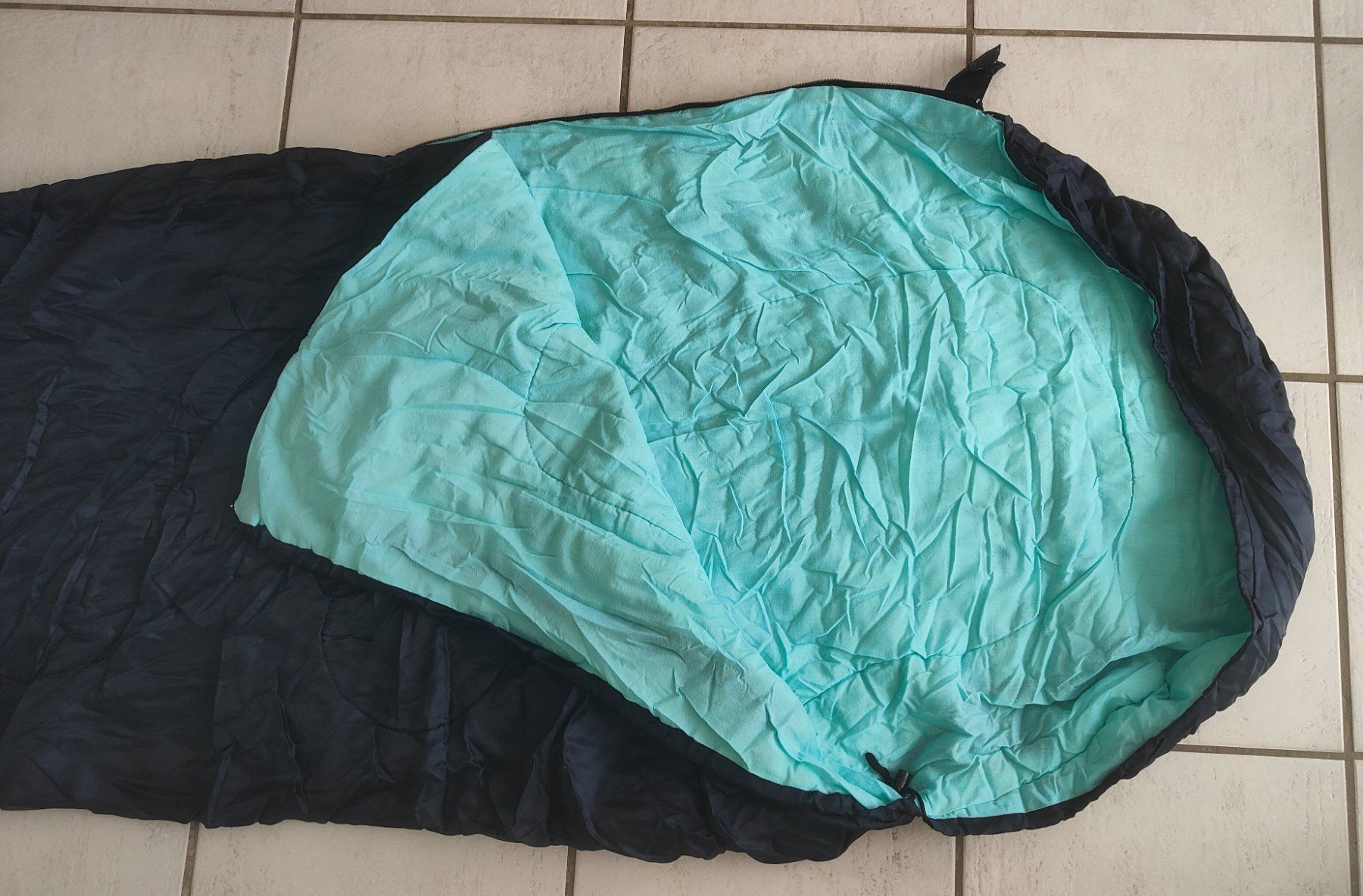 Sacchi a pelo: Schlafsack mit Kapuze / Länge 220 cm !!!!!! – Usato da Flaach venduto da Lonzo99 1