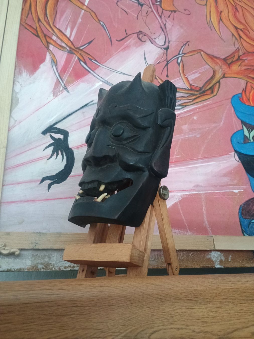 Autres antiquités ou arts: Oni Maske – D'occasion à Basel par mar_gdv5 1