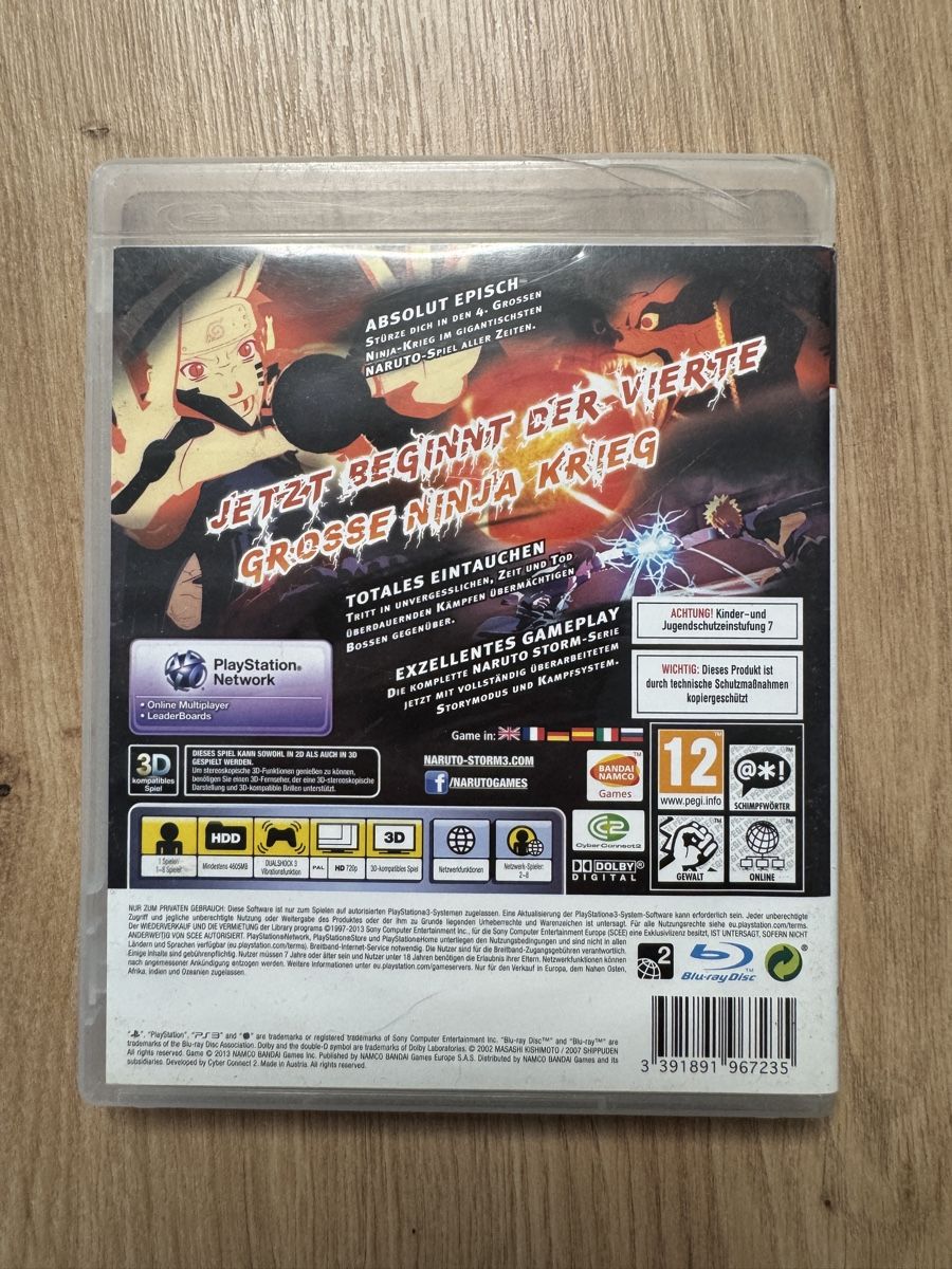 Sony Jeux: Naruto Shippuden Ultimate Ninja Storm 3 PS3 Spiel  – D'occasion à Biberist par etesummer 1