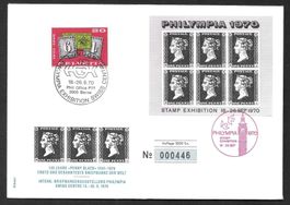 Sonderbrief SPI 2 Schweizer Post in London 18.-26.9.1970