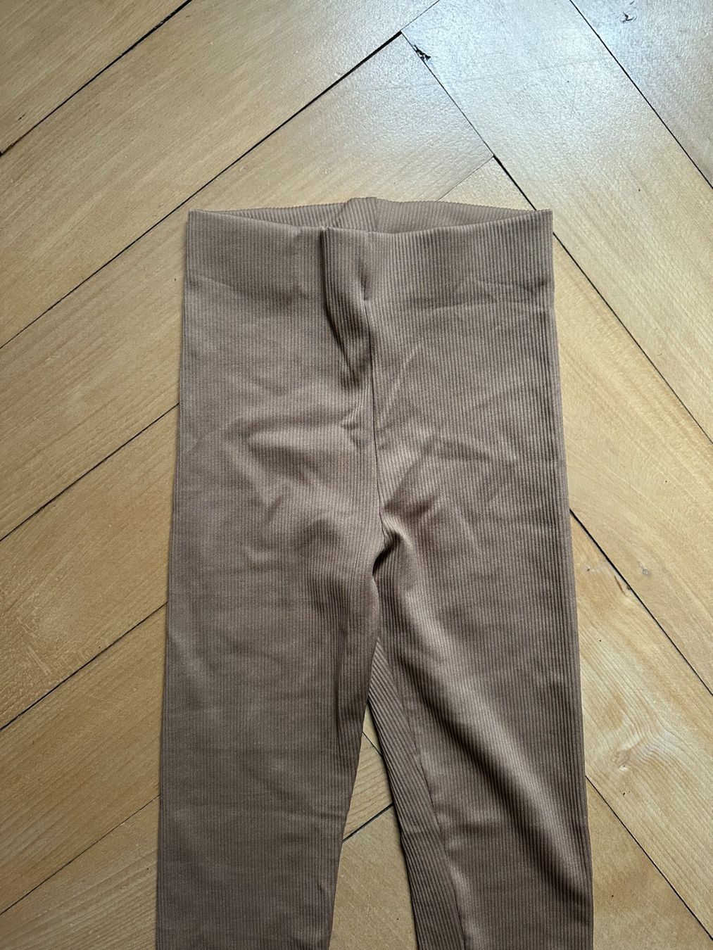 H&M Leggings: Leggings hellbraun gestreift XS – Gebraucht aus Zürich von Diazaio 1