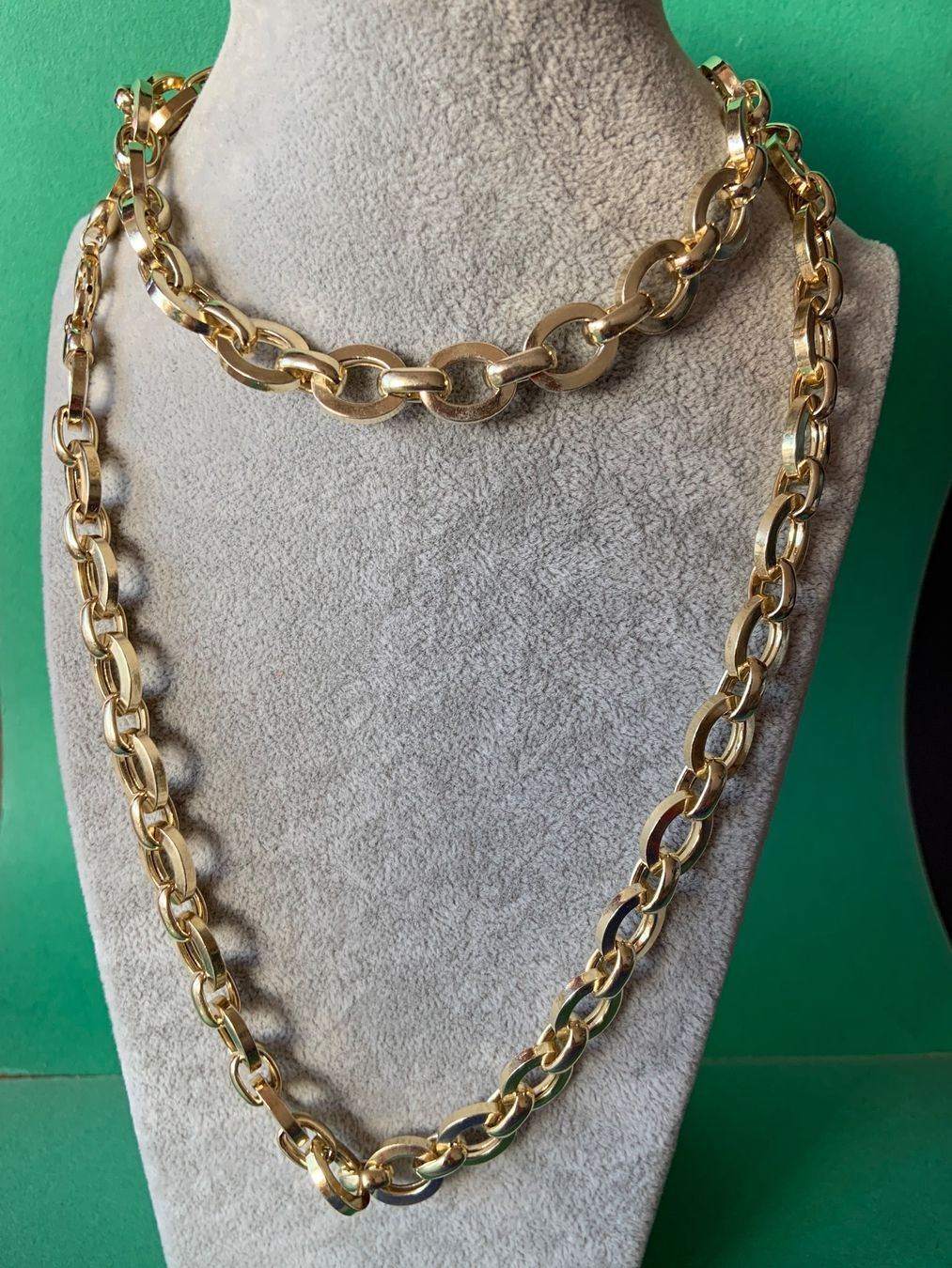 Catenine: Silberkette Ankerkette kantig – Usato da Laufen venduto da Bellebellezza 6