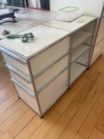 USM Korpus, weiss, 40 x 74 x 100 cm (BxHxL)