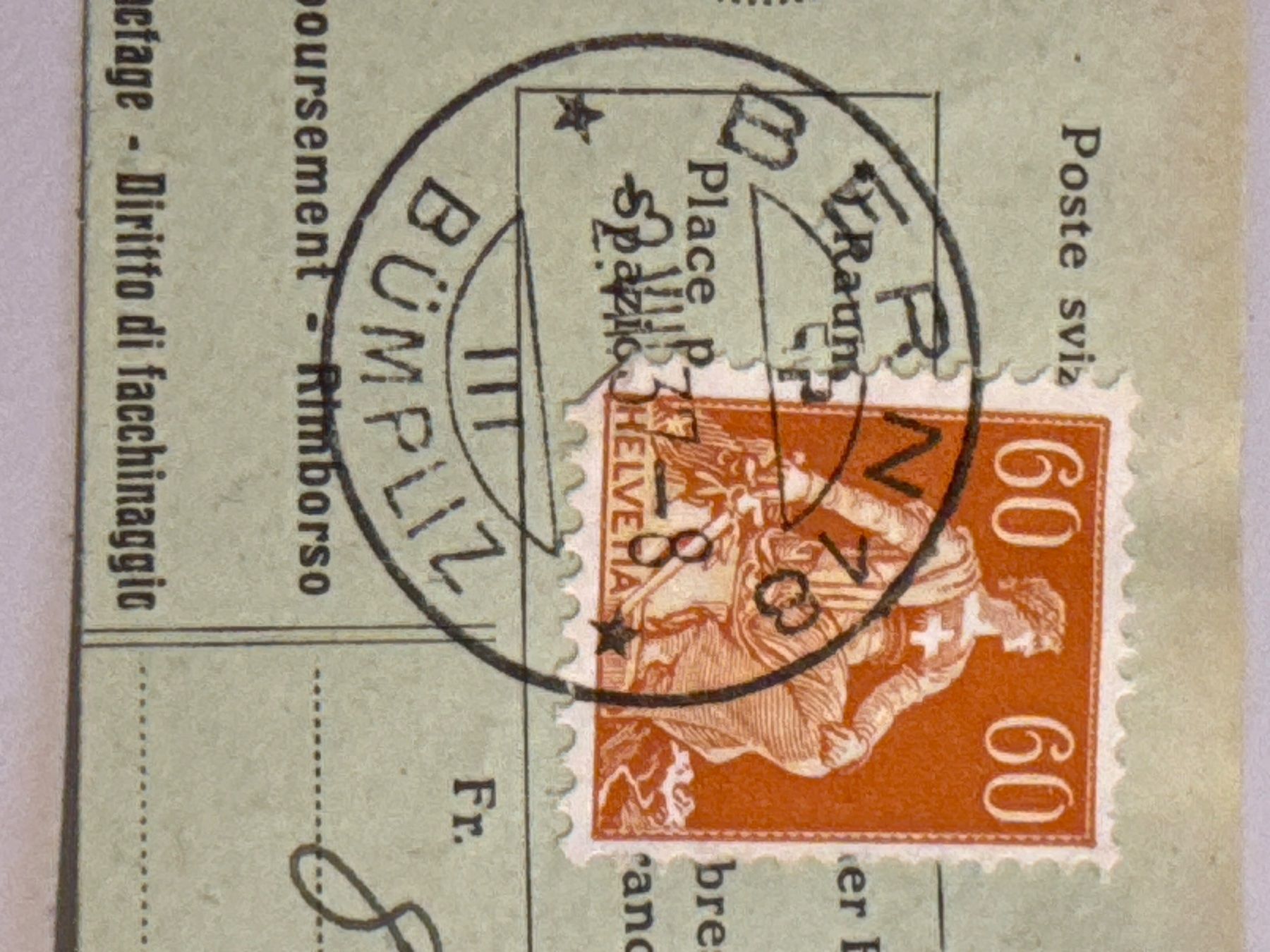 Tutti i francobolli: 1937 Altschweiz, gestempelt – Usato da Küssnacht am Rigi venduto da SUOMIMASTER 2