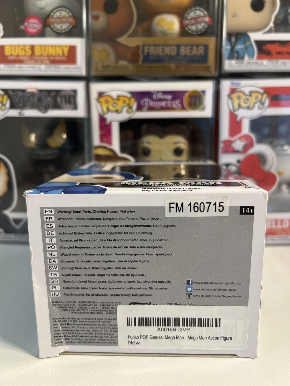 Funko Statuette: Funko POP! Games Mega Man - Mega Man – Nuovo e nell'imballaggio originale da Le Mouret venduto da perfectbijou 5