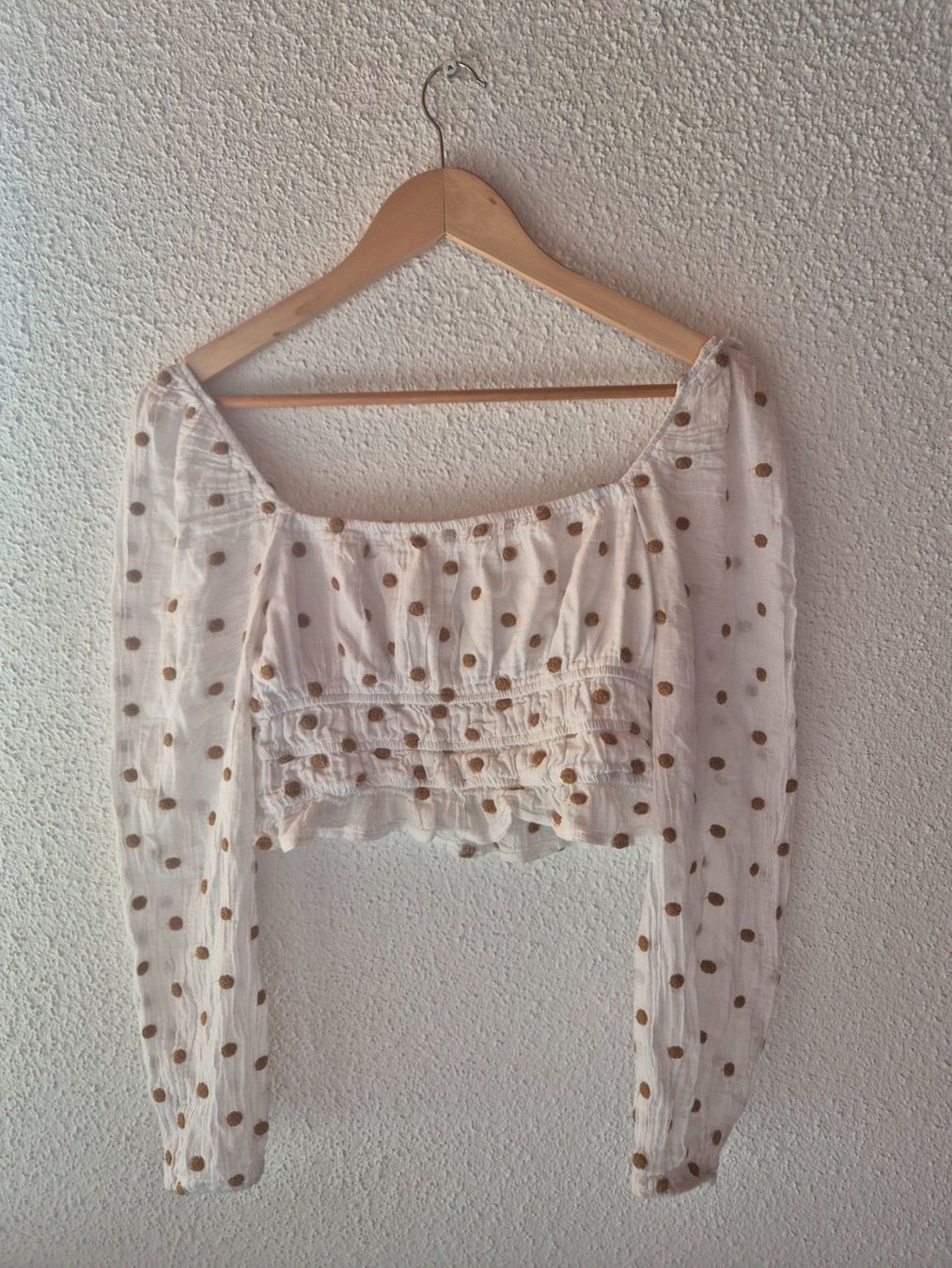 Stradivarius Tops: Top à pois stradivarius – Gebraucht aus Ecublens VD von ond_92hx