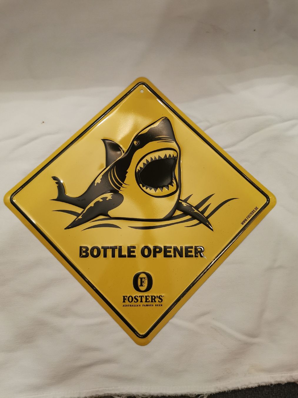 Schilder: Bottle Opener Schild 25x25 – Gebraucht aus Basel von Treasurehunter 1