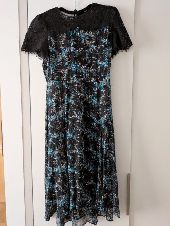 LK Bennett Kleid Blumen Spitze Grösse 36 - kl.38