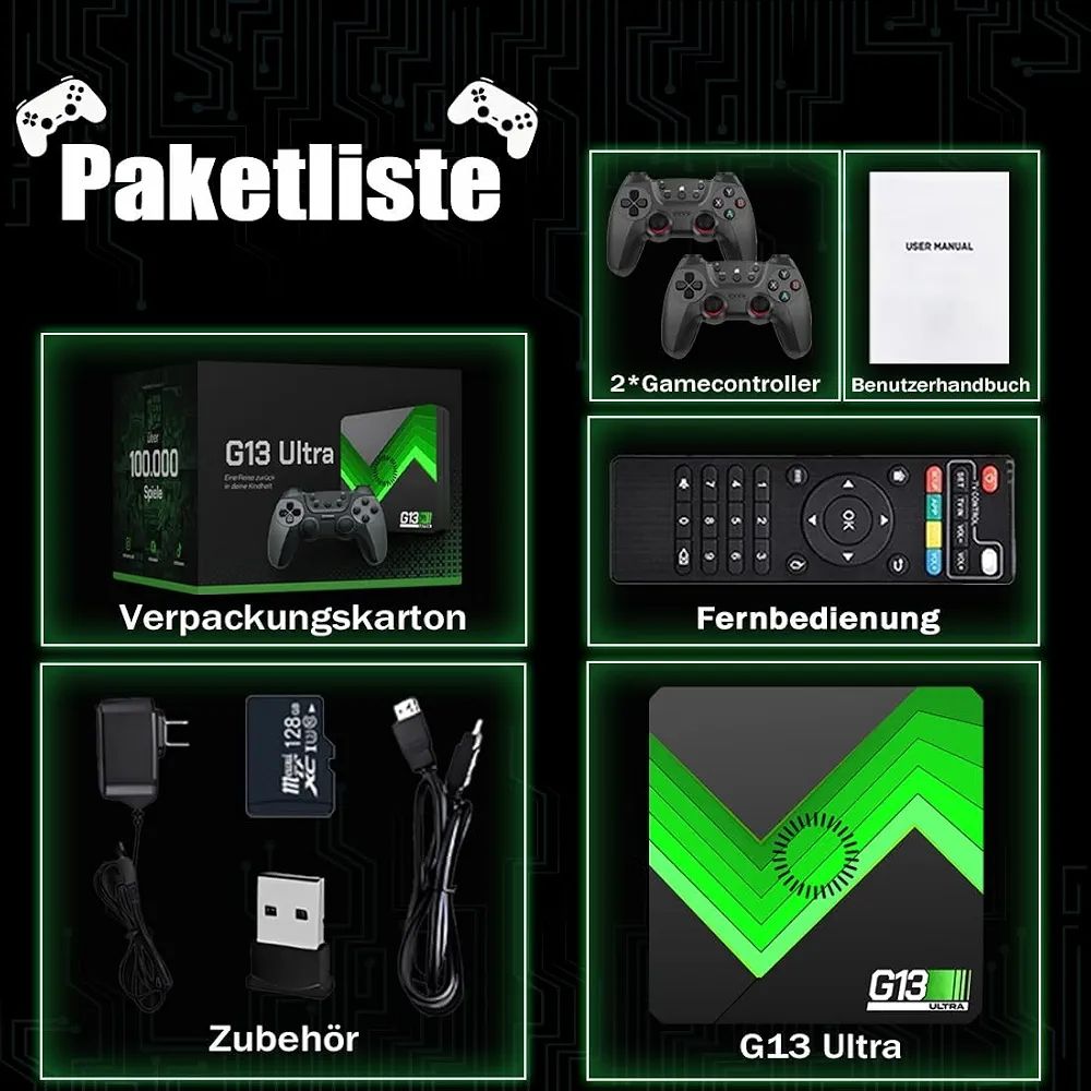 Console: G13 Ultra Retro Game Console – Usato da ZUG venduto da guiniversal 5