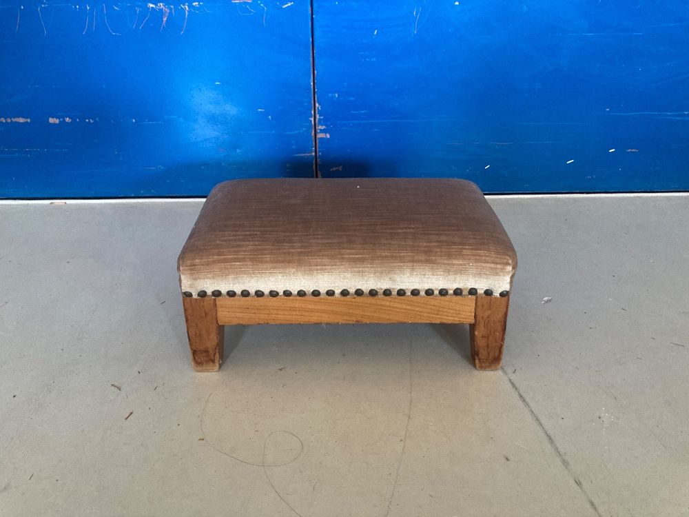 Vintage foot stool Kaufen auf Ricardo