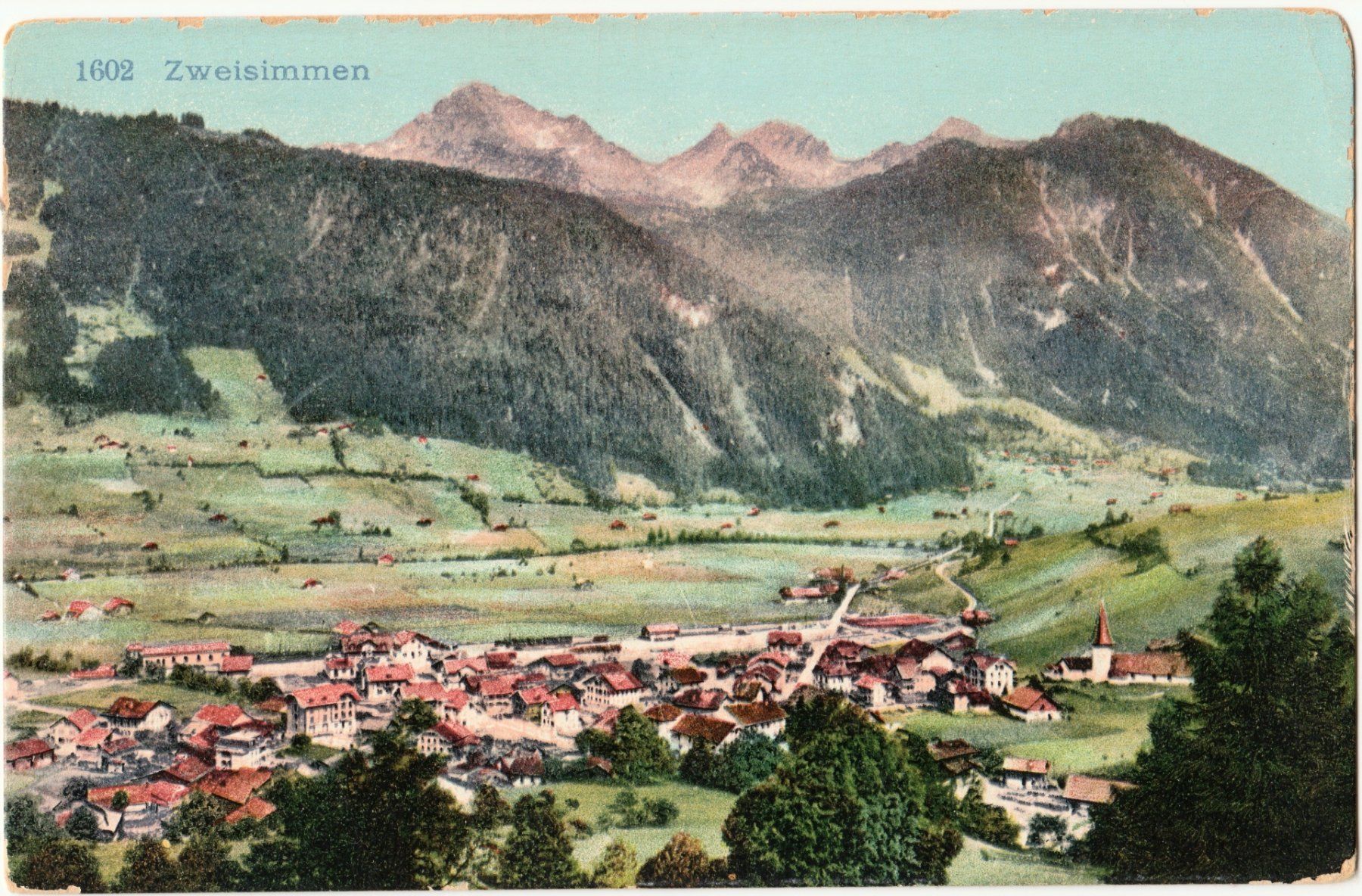Cartoline postali: 10 alte Ansichtskarten in Kleinformat – Usato da Fällanden venduto da Blausegelfliege 2