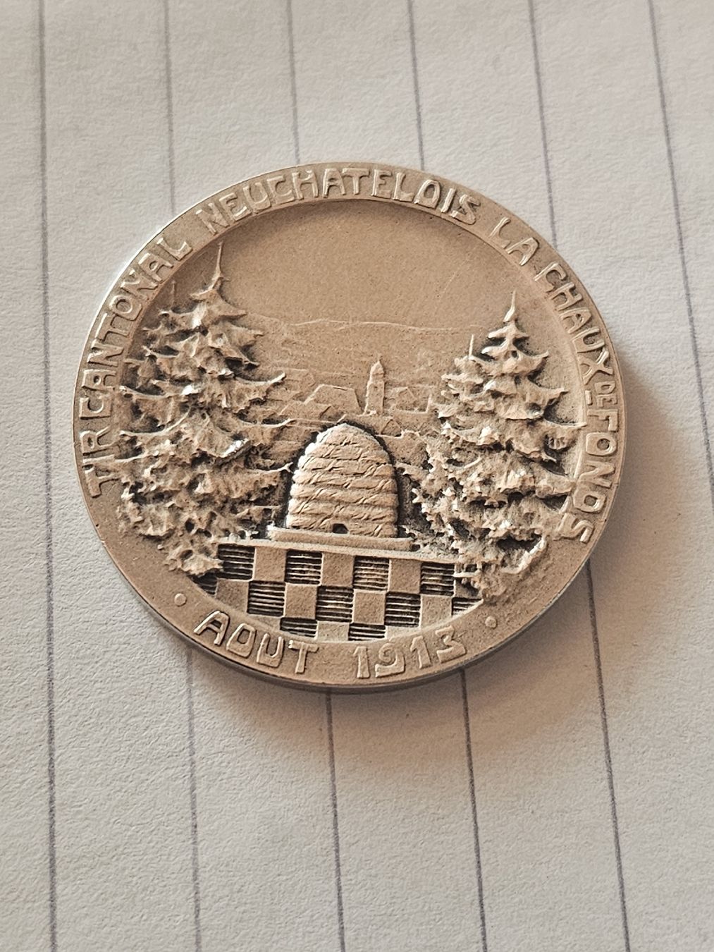 Medaglie: 603 gr Silber Schützenmedaille!! – Usato da la neuveville venduto da houeka 4