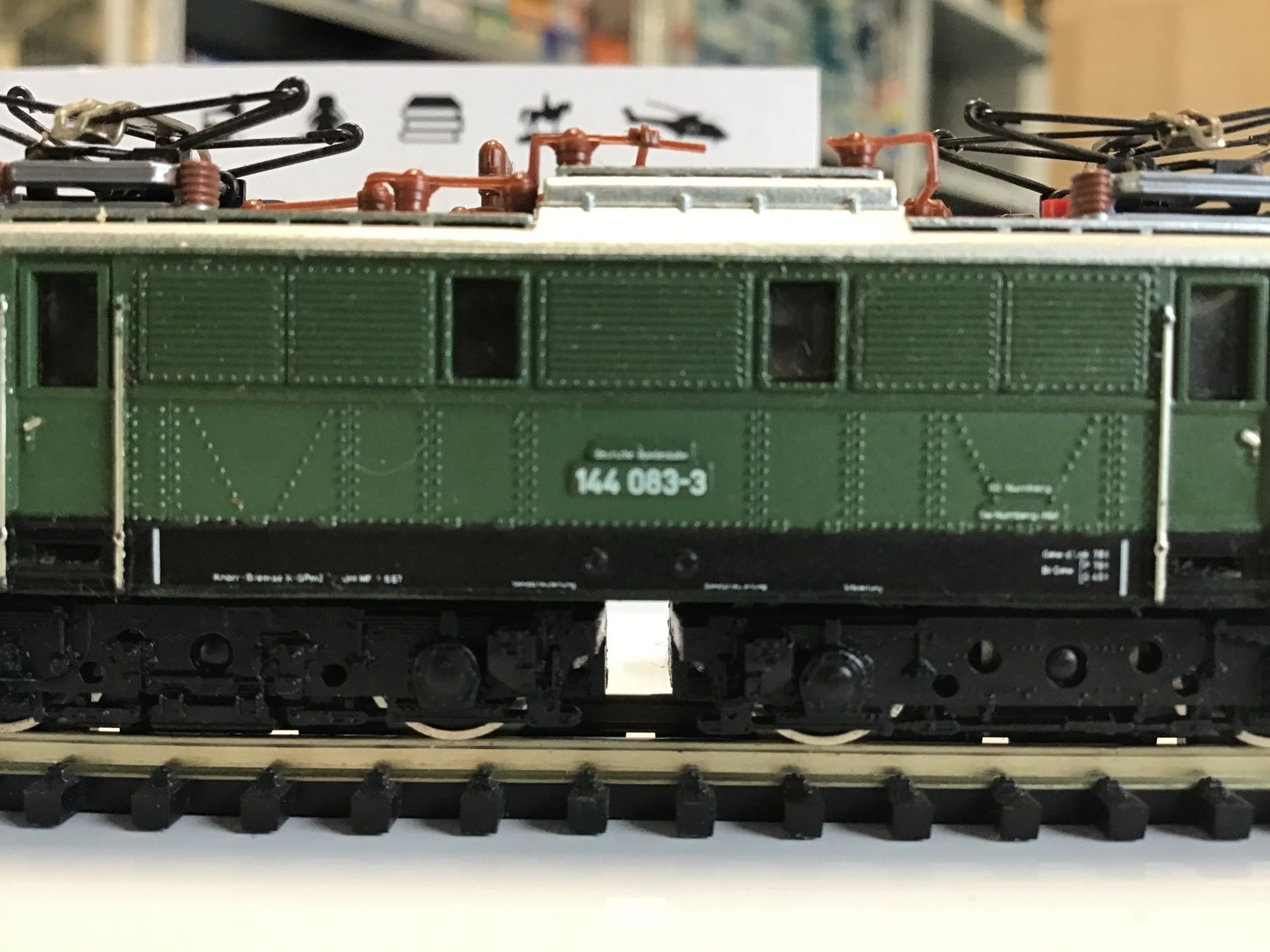 Trix Trains électriques: MINITRIX E-Lok BR 144 083-3, SPUR N – D'occasion à Männedorf par Modelle-aller-Art 2