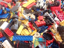 sehr viele LEGO Steine bunt gemischt Kiloware (N1)
