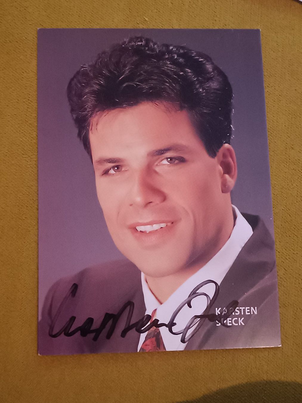 Autographes: Karsten Speck - handsigniert – D'occasion à Menziken par Autogramme